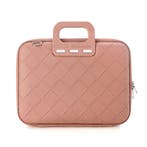 Bombata Intrecciato 13 / 14 inch Laptoptas Vlecht Lichtroze, Verzenden, Nieuw