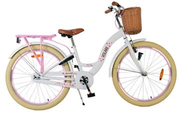 Volare Blossom Kinderfiets - Meisjes - 24 inch - Wit, Fietsen en Brommers, Fietsen | Kinderfietsjes, Ophalen of Verzenden, Nieuw