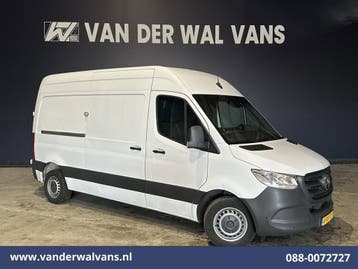 Mercedes-Benz Sprinter | 214 CDI 143pk L2H2 Euro6 Airco |, Auto's, Gebruikt, Euro 6, Wit, Mercedes-Benz