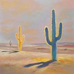 Alexy Berthelot - New Modern Néon in desert 2, Antiek en Kunst