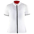 Craft - Maat M - Glow Bike Jersey women white/black, Verzenden, Nieuw