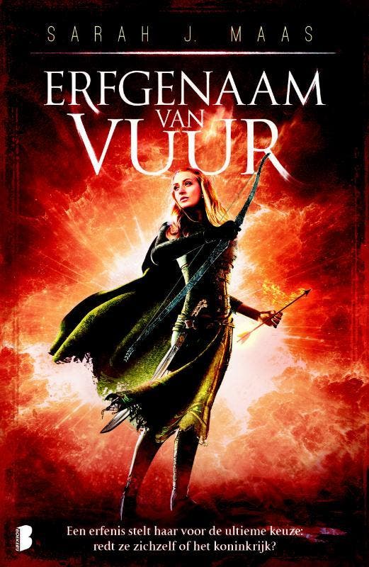 Erfgenaam van vuur / Glazen troon / 3 9789022574607, Boeken, Fantasy, Gelezen, Verzenden