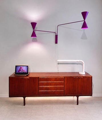 Juanma Lizana Studio - Wandlamp - RAL 4006 - Bats Lights