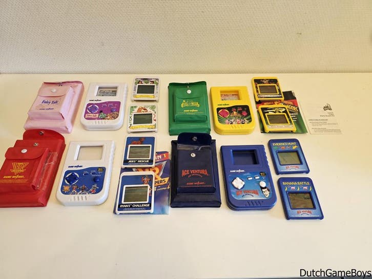 LCD Game - Game Wizard - Lot Of 4 - Vr Troopers / Ace Ventur, Spelcomputers en Games, Spelcomputers | Overige, Gebruikt, Verzenden