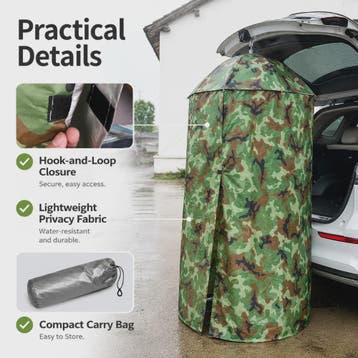 Draagbare Privacy Shelter Tent - Pop-Up Omkleed- en Douchete, Caravans en Kamperen, Verzenden, Nieuw