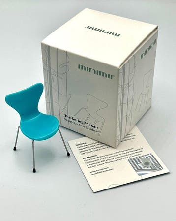 Minimini, Fritz Hansen - Arne Jacobsen - Stoel - Serie 7 -
