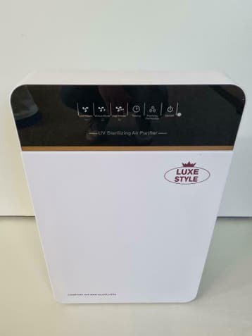 Luchtreiniger Comfort air 60W LS Glass -  hepa, carbon en UV, Ventileren, Nieuw, 3 snelheden of meer, Ophalen of Verzenden