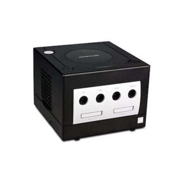 Nintendo Gamecube Zwart - Verkleurd (Gamecube Spelcomputers), Spelcomputers en Games, Ophalen of Verzenden, Zo goed als nieuw