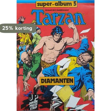 Diamanten / Tarzan Juniorpress Superalbum / 5 - Burroughs, Verzenden, Gelezen, Burroughs