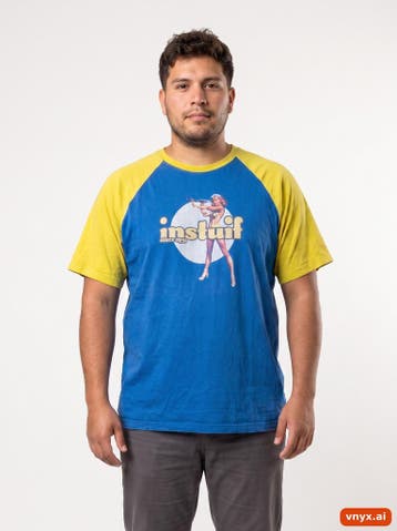 Kariban T-shirts Heren maat L Blauw Vintage, Ophalen of Verzenden, Nieuw