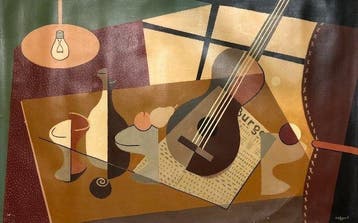 École européene (XX) - Flamenco à Montparnasse - cm 94x140