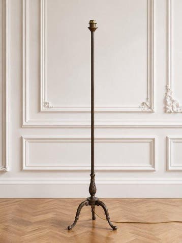 Staande lamp - Messing - Vintage vloerlamp