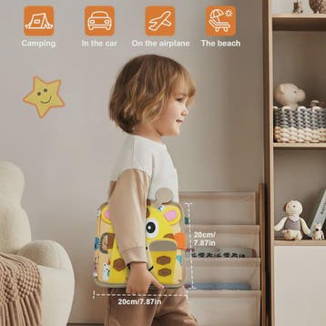 Montessori Busy Book: Educatief Speelgoed voor Fijne Motorie, Verzenden, Nieuw