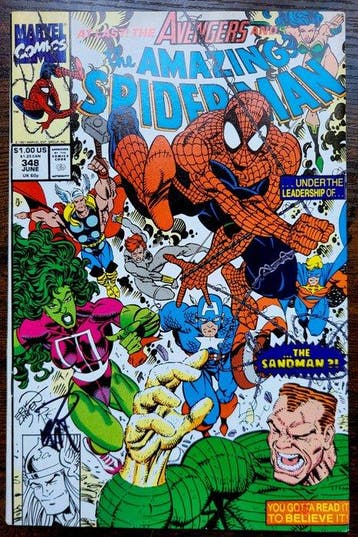 Lot 3 comics signed Spider-Man Vintage 1991-2016 - Signed +, Nieuw