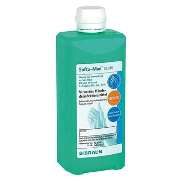 Softa-Man Acute B.Braun 100 ml, Verzenden, Nieuw