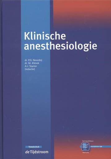 Klinische anesthesiologie 9789058982223, Boeken, Verzenden, Zo goed als nieuw