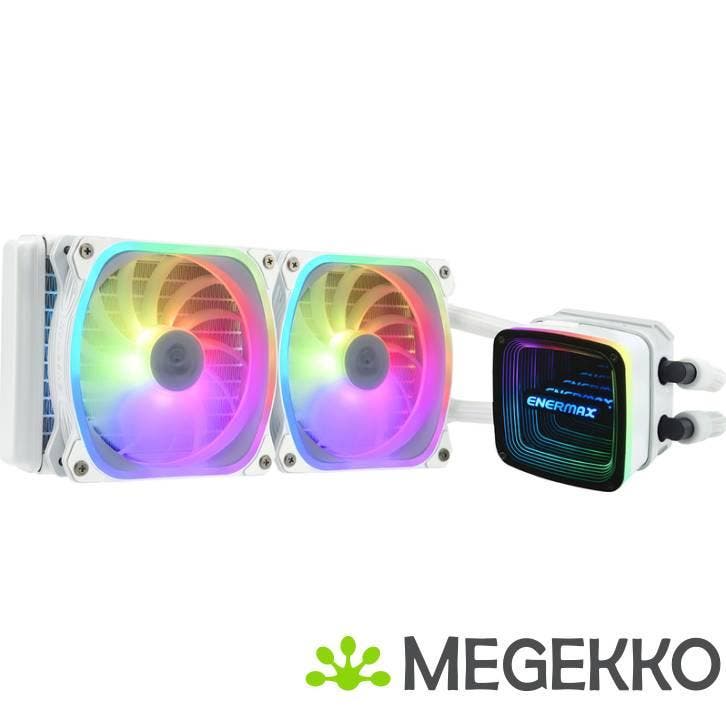 Enermax Aquafusion ADV 240 RGB White, Computers en Software, Computerkoelers, Nieuw, Verzenden