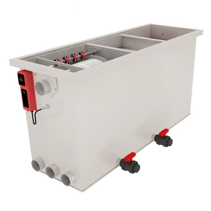 Red label inline combi trommel 35.000 koivijver PLUG&PLAY, Tuin en Terras, Vijver-toebehoren, Vijverfilter, Nieuw, Verzenden