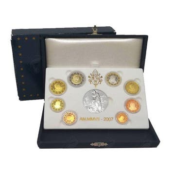 Vaticaan. Proof Set 2007 (incl. medaglia in argento) (Zonder