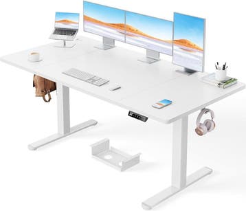 Elektrisch Zit-Sta Bureau 160x80cm | Retourdeal 59% Korting, Werkplek, Ophalen of Verzenden, Gebruikt, Bureau
