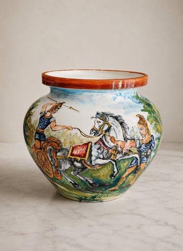 Pesaro Urbino - Vaas - Keramiek - Gesigneerd - zonder, Antiek en Kunst