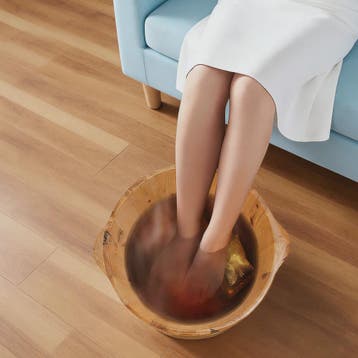 Houten Voetenbad Emmer - Ruim en Comfortabel voor Thuis of S, Verzenden, Nieuw