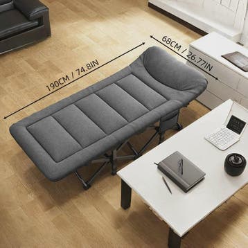 Opvouwbare Loungestoel voor Buiten & Tuin - Camping, Patio,, Verzenden, Nieuw