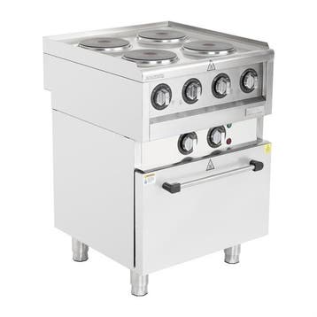 600 Serie 4 Plaat Elektrische Convectie Oven 85h x 60b x..., Verzenden, Nieuw in verpakking