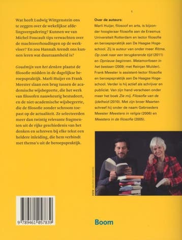 Goudmijn van het denken 9789461057839 Marli Huijer, Verzenden, Gelezen, Marli Huijer