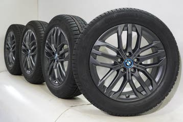 BMW X1 iX1 U11 BEV X2 iX2 U10 879 18 inch velgen Continental, 18 inch, Gebruikt, Velg(en), Winterbanden