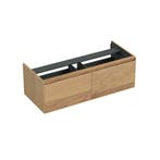 Onderkast Forzalaqua Reno 120x51x40 Cm 2 Lades Softclose, Ophalen of Verzenden, Nieuw