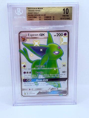 Pokémon - 1 Graded card - Espeon SV60/SV94 Full art -, Nieuw