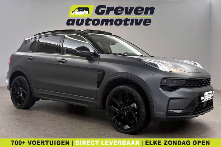 Lynk & Co 01 1.5  Matte Grijs  Pano  Sfeer  360°   Memory, Auto's, Lynk & Co, Te koop, Automaat, Zilver of Grijs, Verzenden
