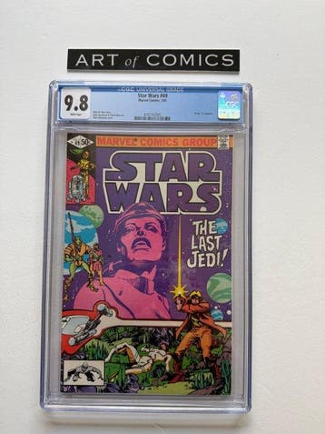 Star Wars #49 - Death Of Jedidiah - CGC 9.8 - 1 Graded comic, Boeken, Nieuw