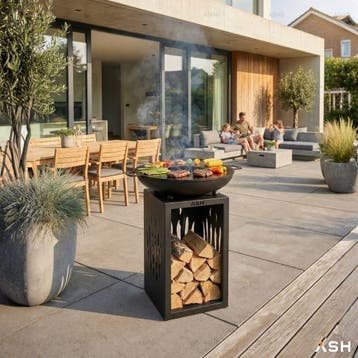 ASH - Glow - Plancha Barbecue - Zwart, Verzenden, Nieuw