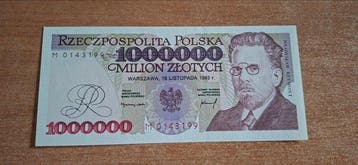 Polen. - 1 000 000 Zotych - 1993 - Pick 157a (Zonder, Postzegels en Munten