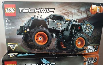 Lego - 42134, 42119 - Lego Technic - SUPER ZESTAW - Monster, Nieuw