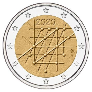 Finland 2 Euro Turku 2020, Postzegels en Munten, Munten | Europa | Euromunten, Verzenden