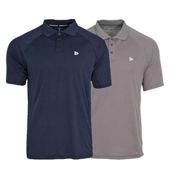 Donnay Donnay Heren - 2-Pack - Sport Polo Bjorn - Navy &, Verzenden, Nieuw