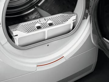 AEG T8DB84GW - Warmtepompdroger - 8 kg - Energieklasse D, Witgoed en Apparatuur, Wasdrogers, Verzenden, Zo goed als nieuw