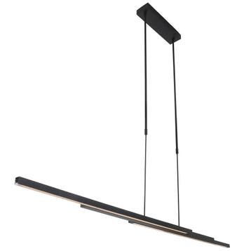 2dekans | Hanglamp Steinhauer Zelena LED - Zwart, Ophalen of Verzenden, Zo goed als nieuw