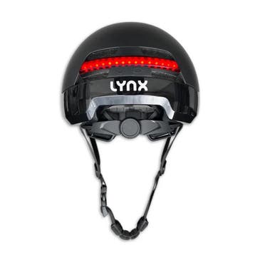 Lynx Citylight fietshelm met verlichting – maat L – zwart, Verzenden, Nieuw