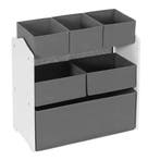 Speelgoed Organizer Kast – 3-laags, 6 Mandjes, 63x30x60cm, Verzenden, Nieuw