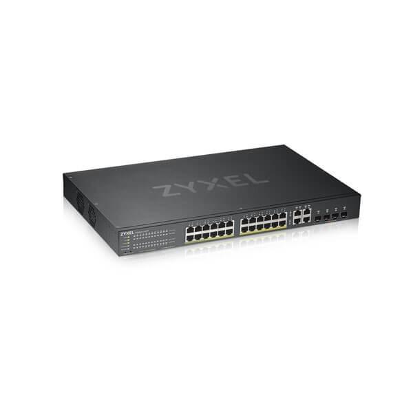 Zyxel GS1920-24HPv2 Cloud Managed L2 Gigabit Ethernet PoE..., Computers en Software, Netwerk switches, Refurbished, Ophalen of Verzenden