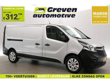 Opel Vivaro 1.6 CDTI L2H1 | Marge | Airco | Cruise |, Euro 6, Nieuw, Zilver of Grijs, Lease