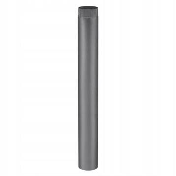 Zwarte Kachelpijp | 100cm | 120mm | Beste Prijs, Hoog rendement (Hr), Minder dan 60 cm, Ophalen of Verzenden, 80 cm of meer