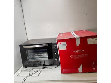 Inventum OV607B - Heteluchtoven - 60 liter - Zwart, Witgoed en Apparatuur, Ovens, Verzenden, Zo goed als nieuw