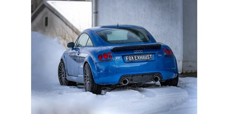FOX Audi TT type 8N quattro einddemper uitgang rechts/links, Auto-onderdelen, Uitlaatsystemen, Nieuw, Verzenden