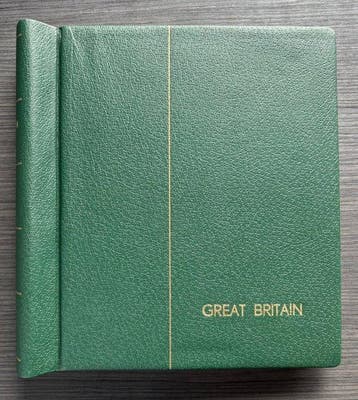 Groot-Brittannië 1952/1972 - Leeg Leuchtturm album in prima, Postzegels en Munten, Gestempeld
