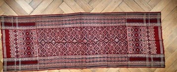 Gedrukt doek met Patola-patronen, Sumatra, Indonesië -, Antiek en Kunst